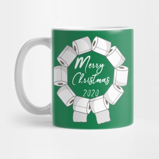 Merry Quarentine Christmas, hoard the TP Mug